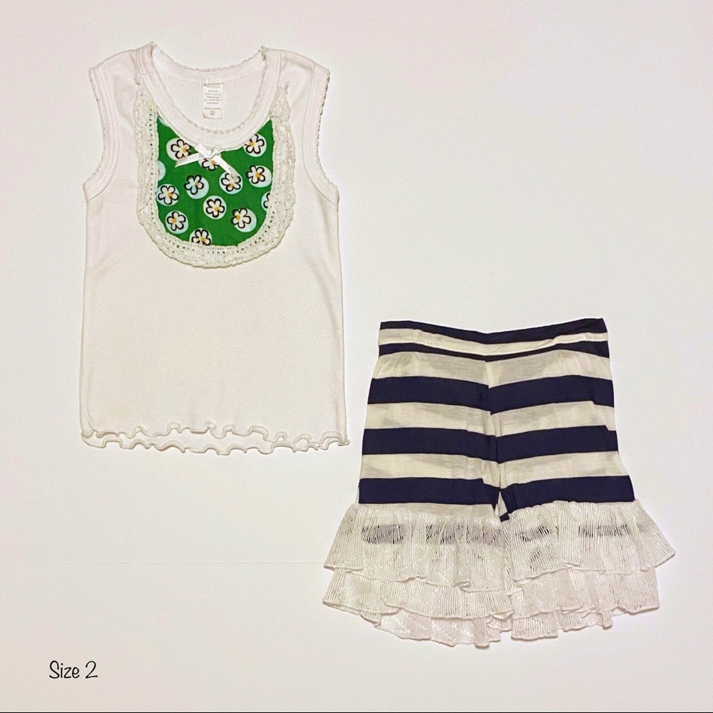 Boutique Ruffle Short Set - 2